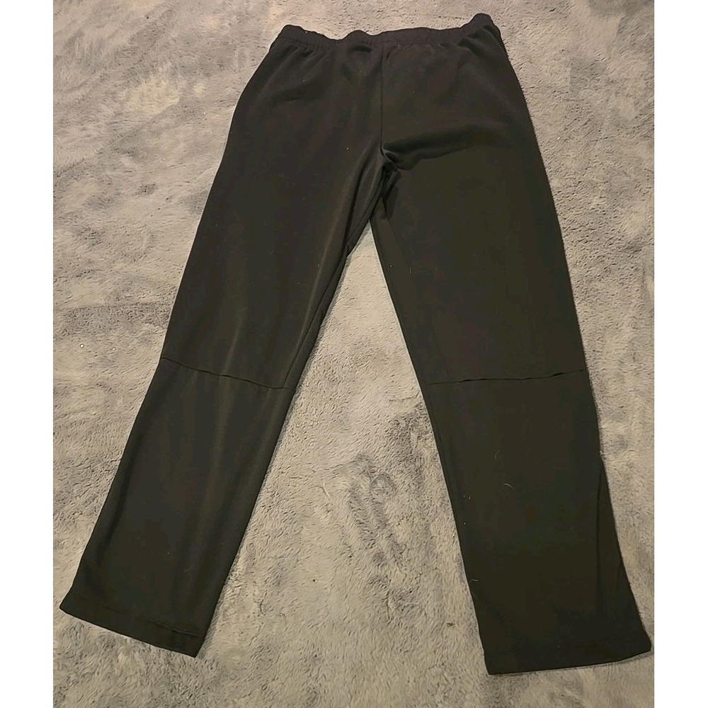 Nike Medium Joggers Men's Dri-FIT Black Sweatpants Lace Tie Swoosh Tappered - Picture 9 of 11